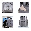 Breast Pump Backpack includes insulated compartment and a variety of features for your pumping journey on the go! 