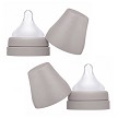 Spectra bottle caps and collars with Spectra new anti-colic slow flow nipples for your Spectra Bottles 